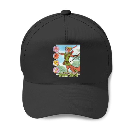 Disney Robin Hood Classic Disney Film Retro Baseball Caps