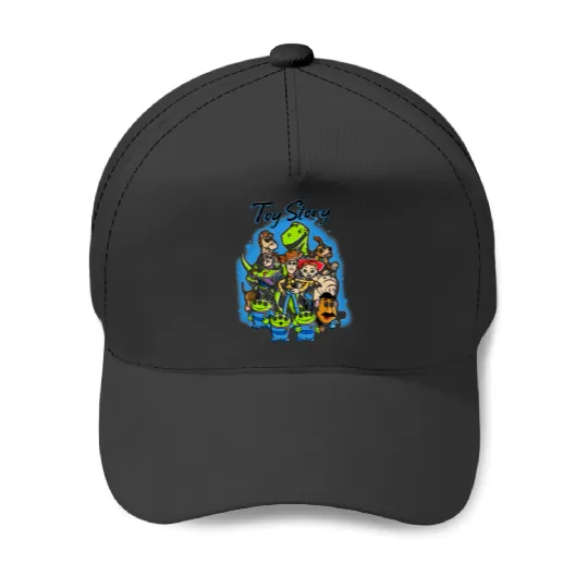 Disney Pixar Toy Story Airbrush  Style Group Poster Baseball Caps