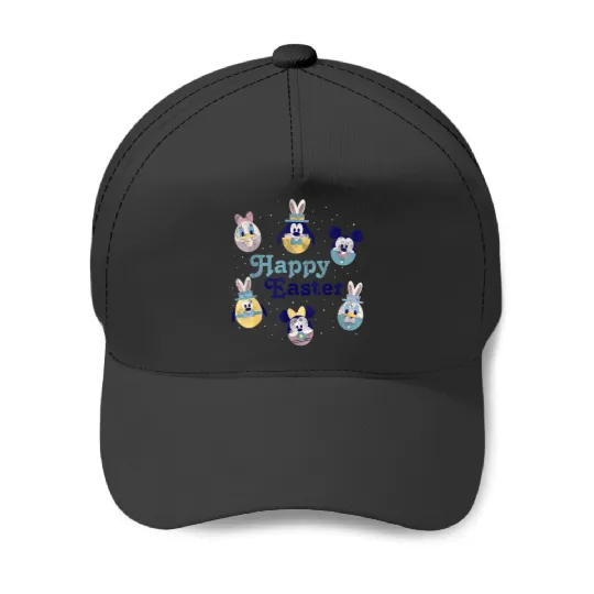Disney Mickey And Friends  Happy Easter Mini Egg Baseball Caps