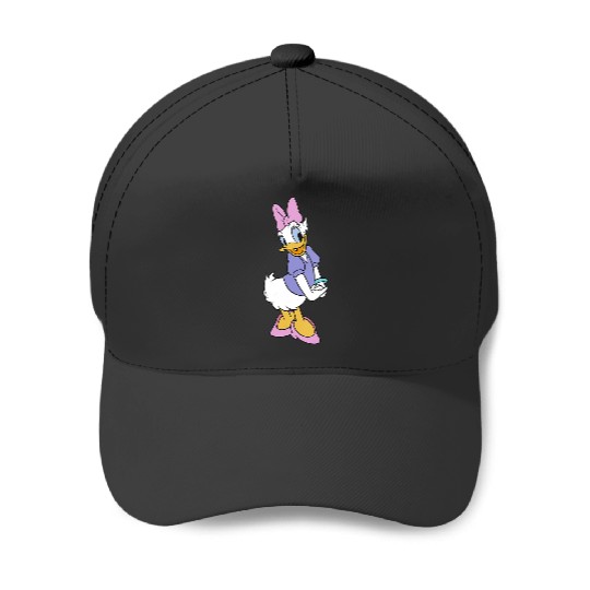 Womens Disney Mickey And Friends Daisy Duck Traditional Portrait V-Neck Baseball Caps