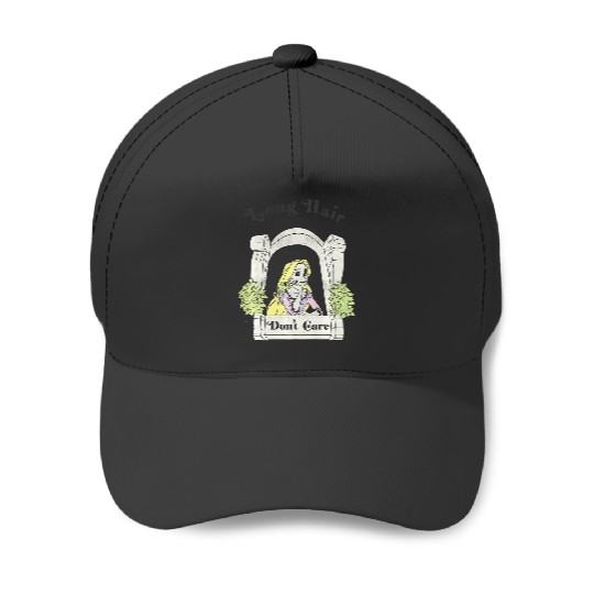 Disneys Tangled Rapunzel Long Hair Dont Care Premium Premium Baseball Caps