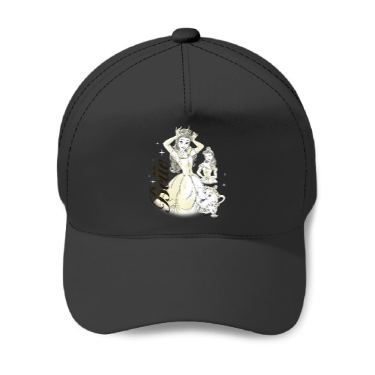 Disney Princess - Belle Collage Baseball Caps