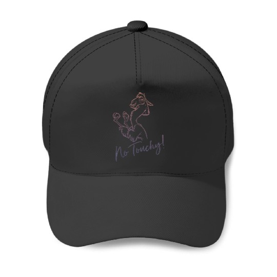 Disneyss Emperor New Groove Llama No Touchy Graphic Baseball Caps