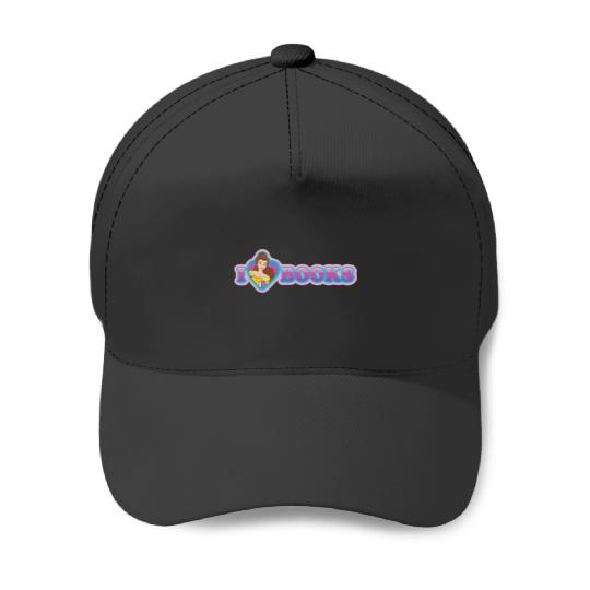 Disney Princess Belle I Heart Books Baseball Caps
