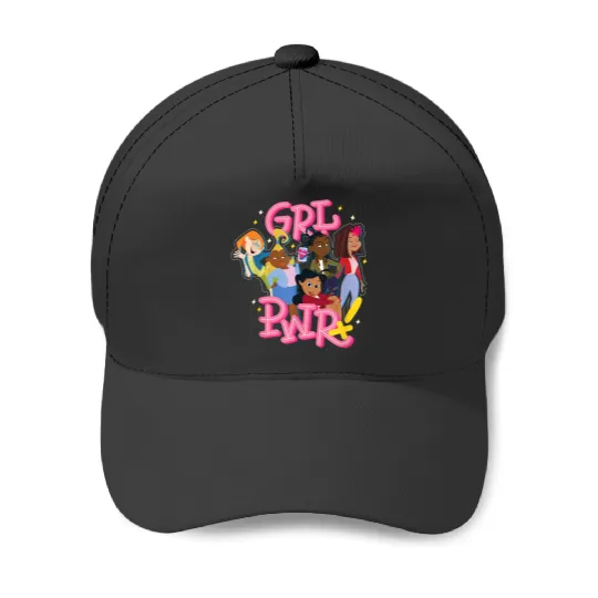 Disneyss Proud Family Grl Pwr Girl Power Besties Baseball Caps