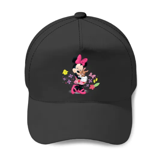 Disney Easter Minnie And Bunny Baseball Caps