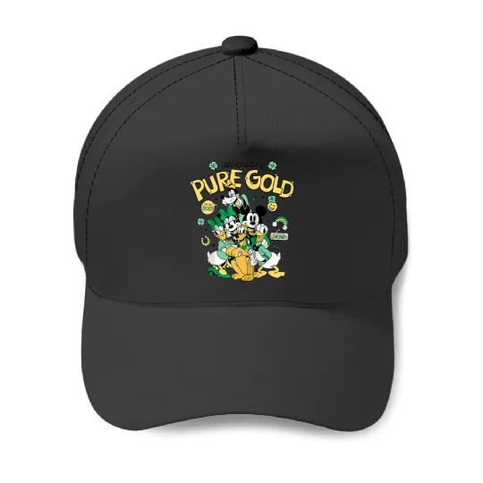Disneyss St Patricks Day Friendship Is Pure Gold Best Friend Baseball Caps