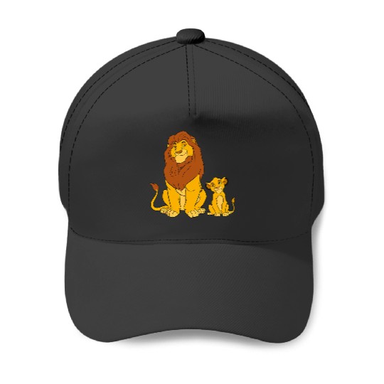 Disney The Lion King Young Simba and Mufasa Baseball Caps