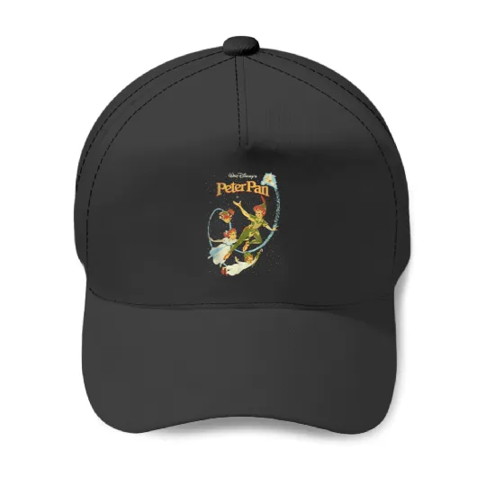 Disney Peter Pan Darling Flight Vintage Graphic Baseball Caps