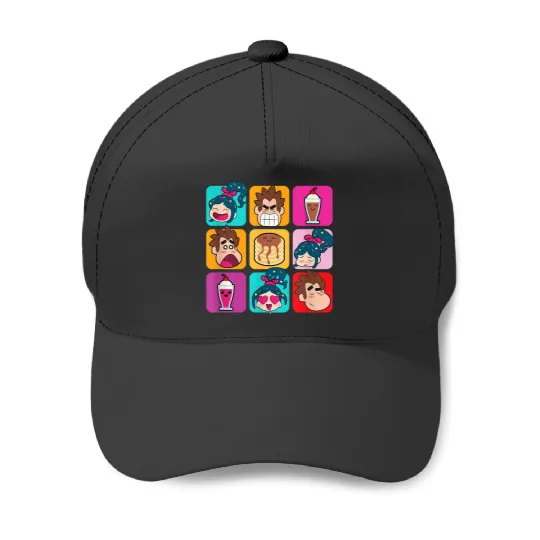 Disney WreckIt Ralph Vanellope Ralph Desserts Pa Baseball Caps