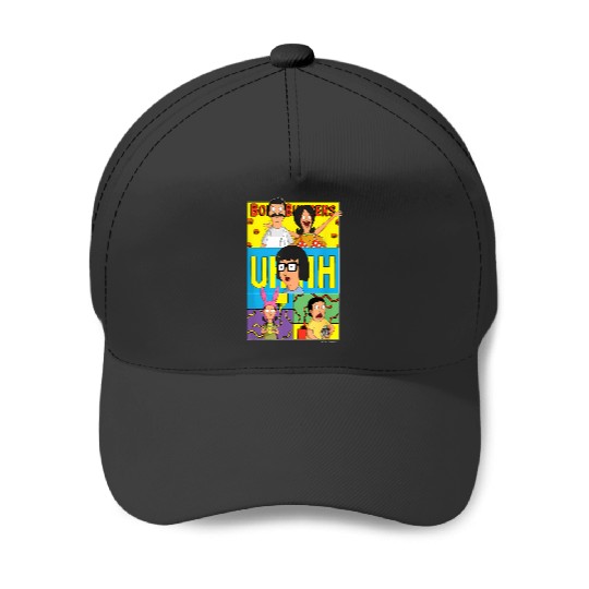 the bobs burgers movie bob linda tina louise gene uhhh 1 Baseball Caps
