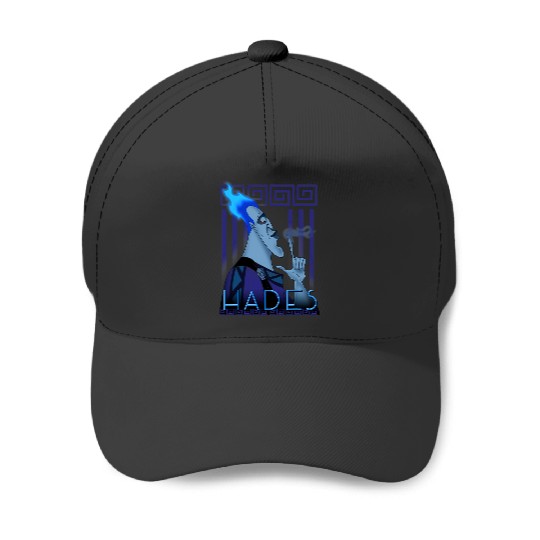 Disney Hercules Hades Geometric Portrait Graphic Baseball Caps