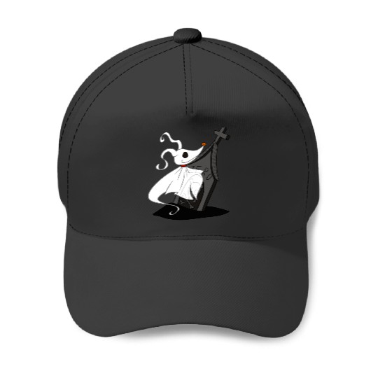 Skeleton's Best Friend  : The nightmare dog zero , Nightmare Zero Dog Shirt ,  Zero Nightmare Before Christmas Disney Halloween Baseball Caps