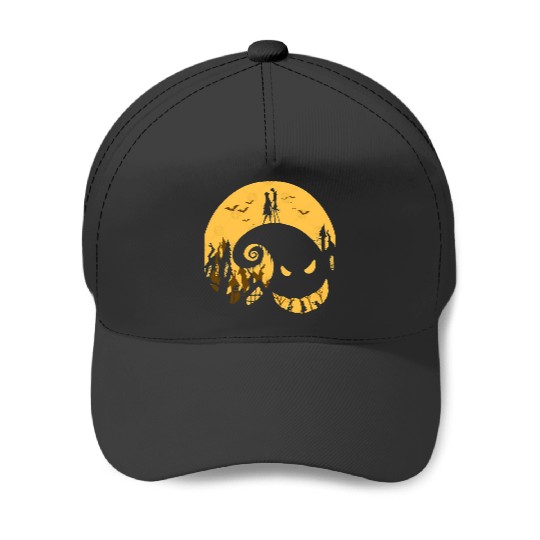 Jack Skullington Halloween Set Sticker: The nightmare dog zero , Nightmare Zero Dog Shirt ,  Zero Nightmare Before Christmas Disney Halloween Baseball Caps