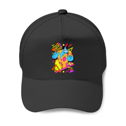 Disney Aladdin Genie Spring Break 90s Style Port Baseball Caps