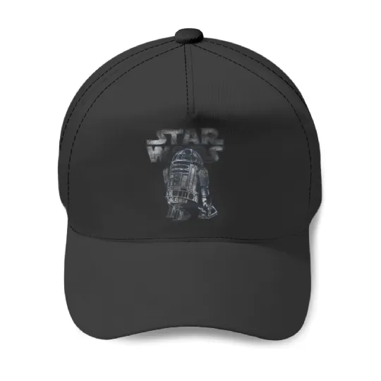 Star Wars R2D2 Vintage Distressed C2 Disney Baseball Caps