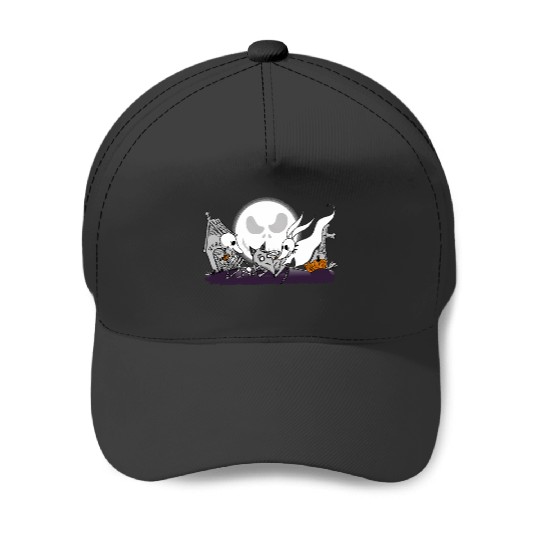 Halloween's Best Friends  3: The nightmare dog zero , Nightmare Zero Dog Shirt ,  Zero Nightmare Before Christmas Disney Halloween Baseball Caps