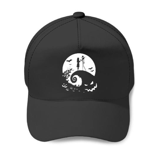 Jack and Sally art  : The nightmare dog zero , Nightmare Zero Dog Shirt ,  Zero Nightmare Before Christmas Disney Halloween Baseball Caps