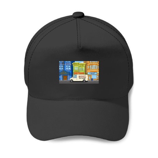 Bobs Burgers - Mashed Potato Bugs Pest Control - Bobs Burgers Baseball Caps