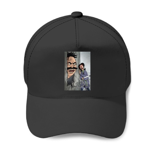 Bobs Burgers Heres Bobby The Shining Horror Pardoy TShirt Baseball Caps