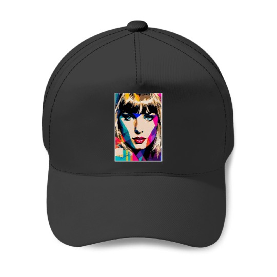 Discover Taylor Portrait v5 Baseball Caps