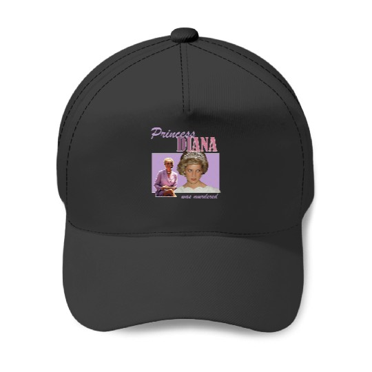 Princess Diana was Murdered  : Bobs Burgers Family Shirt, Bobs Burgers Vintage Baseball Caps