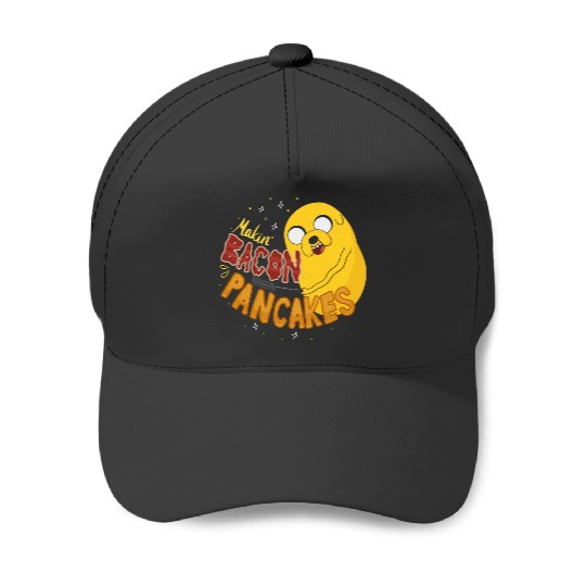 Makin Bacon Pancakes - Jake The Dog  : Bobs Burgers Family Shirt, Bobs Burgers Vintage Baseball Caps