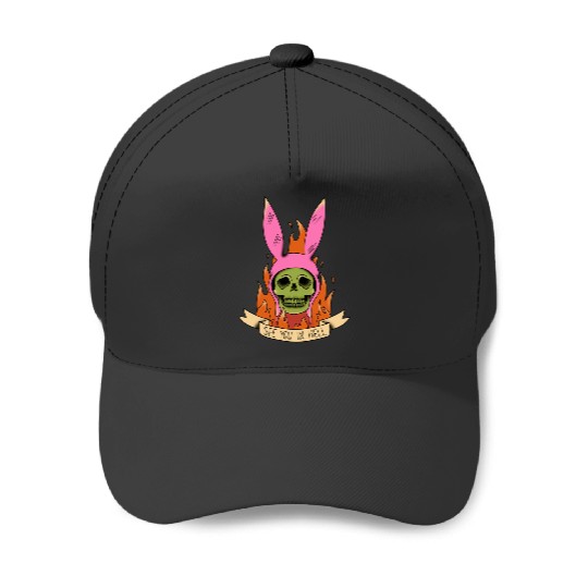 see you in hell  : Bobs Burgers Family Shirt, Bobs Burgers Vintage Baseball Caps