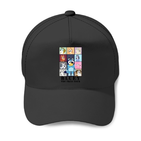 Discover BlueyDad The Eras Tour Vintage Cartoon TShirt - 1 Baseball Caps