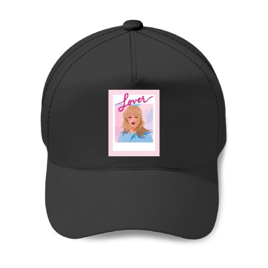Discover Taylor Lover Album Art Baseball Caps
