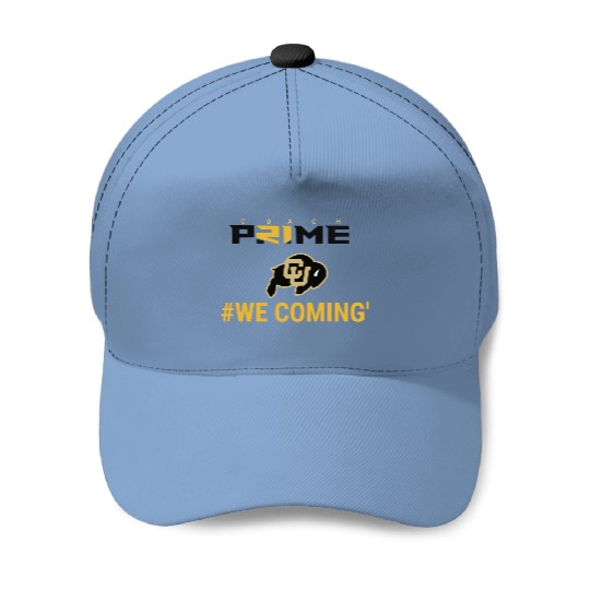 Coach Prime  We Coming  Colorado Football Baseball Caps
