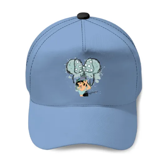 Jasmine Princess Baseball Caps, Princess Jasmine, Disney Jasmine Princess, Watercolor Disney Princess Baseball Caps