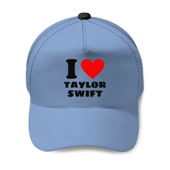 Discover I LOVE Taylor Baseball Caps