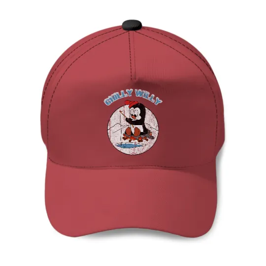 Distressed Chilly willy - Chilly Willy - Baseball Caps