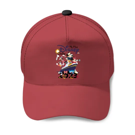 My First Disney Cruise 2023 Baseball Caps, Captain Mickey Mouse And Friends Baseball Caps