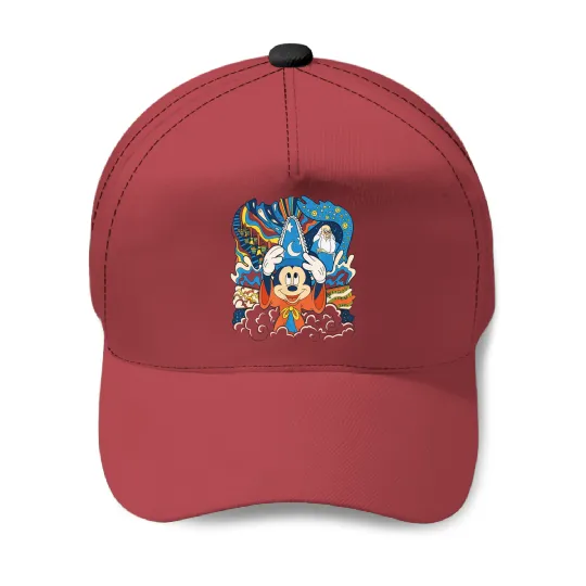 Disney Fantasia Sorcerer Mickey Stay Magical Baseball Caps, Fantastic Disney Hollywood Studio