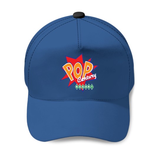 Discover Pop Century Resort II - Disney World - Baseball Caps
