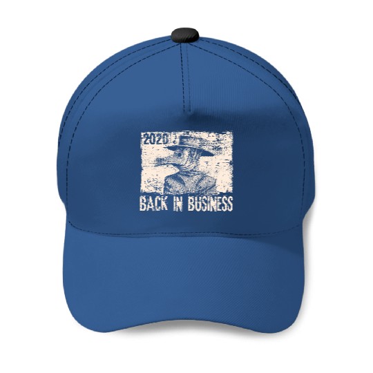 2020 Back In Business Medieval Plague Doctor Top Baseball Caps