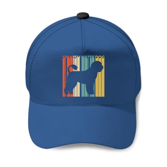 Vintage 1970s Spanish Water Dog Dog Owner Gift - Spanish Water Dog - Baseball Caps