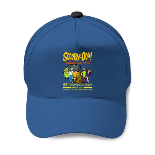 Scooby-Doo Where Are You 53th Anniversary 1969-2022 Baseball Caps, Scooby Doo Baseball Cap Gift For Fan