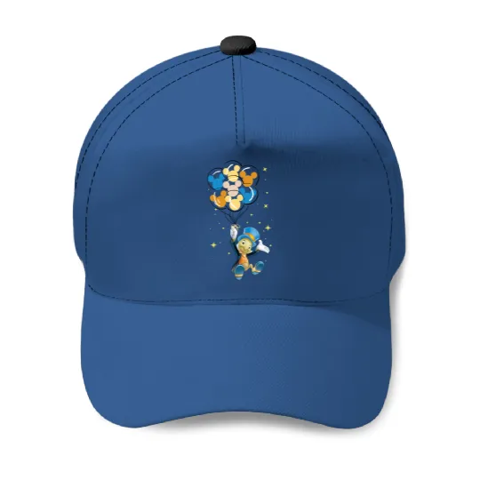 Jiminy Cricket Baseball Cap, Cricket Talking, Disney Cricket Baseball Cap, Mickey Balloon Baseball Cap Baseball Caps