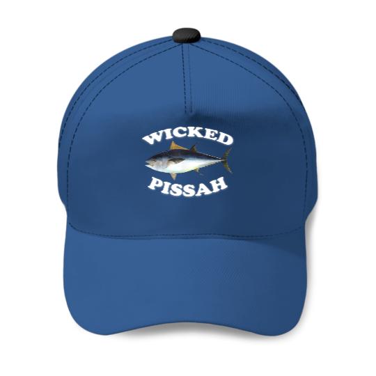 Wicked Pissah Bluefin Tuna Illustration Fishing Angler Gear Baseball Cap