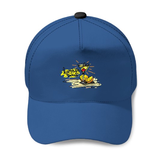 Kamikaze Cocktail Tropical Baseball Caps