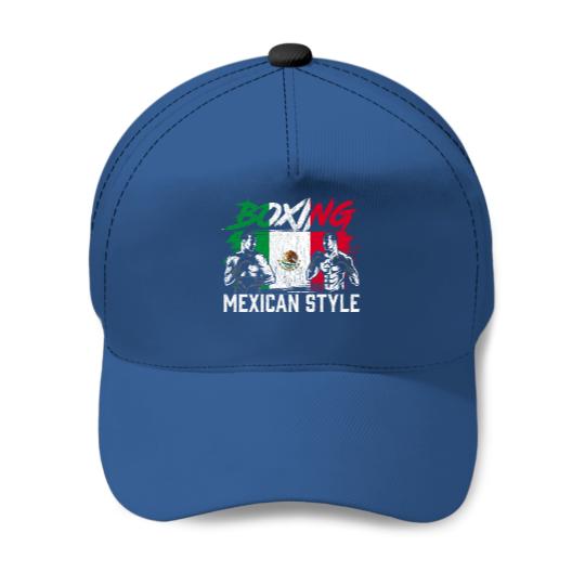 Mexican Boxing Sports Fight Coach Boxer Fighter Baseball Caps
