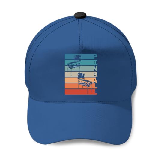 Pinball Machine Retro Vintage Design For Wizards Baseball Cap