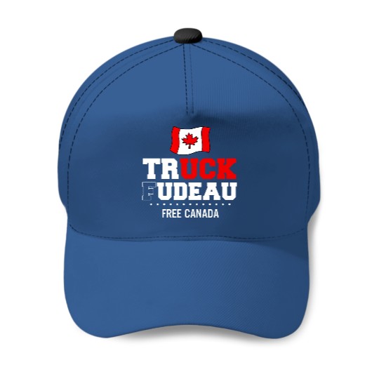 Discover Truck Fudeau Anti Trudeau Freedom Convoy Canada Truckers Baseball Caps