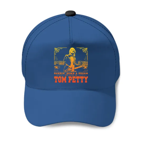Retro Vintage Tom Petty Country Music Essential Baseball Caps
