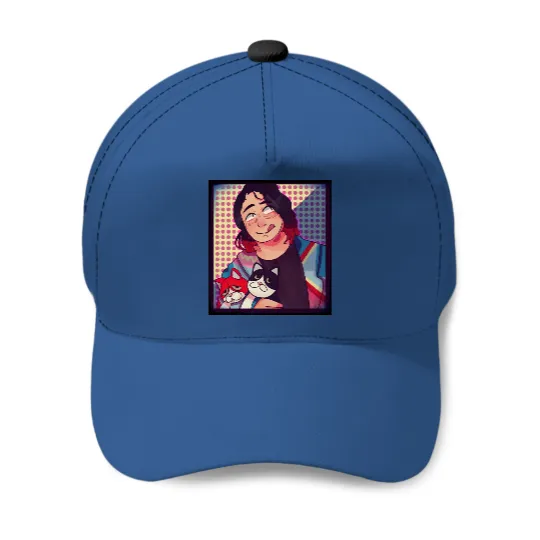 Hiromu and his Kitties - Hiromu Takahashi - Baseball Caps