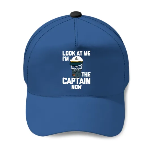 Boat Captain Boating Lover Pontoon Captain Sailor Baseball Caps