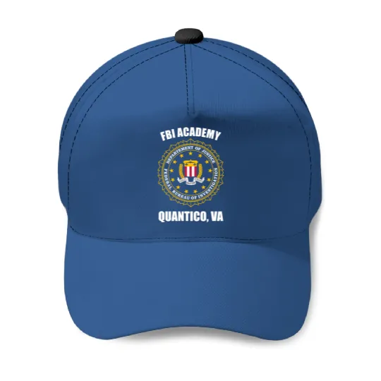 FBI academy Baseball Caps